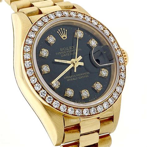 rolex diamond bezel